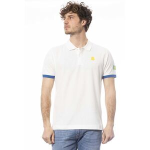 Invicta White Cotton Men Polo Men's Shirt